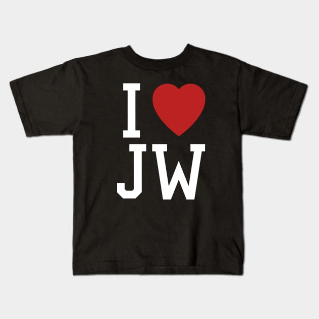 I Love Joss Whedon Kids T-Shirt by The_Interceptor